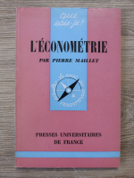 Pierre Maillet - L'econometrie