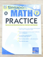 Singapore math practice, level 6B, grade 7