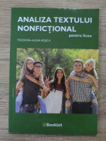 Alina Teodora Rosca - Analiza textului nonfictional, pentru liceu