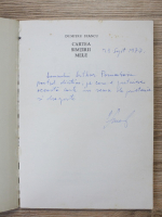 Dumitru Stancu - Cartea simtirii mele (cu autograful autorului)