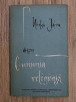 N. Jderu - Despre cununia religioasa