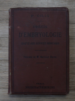P. Gilis - Precis d'embryologie (1891)