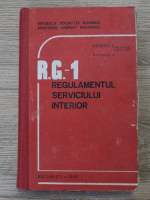 R.G.-1 Regulamentul serviciului interior