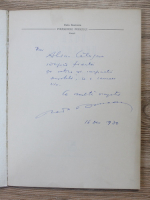 Radu Boureanu - Piramidele frigului (cu autograful autorului)