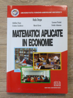Radu Despa - Matematici aplicate in economie