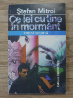 Stefan Mitroi - Ce iei cu tine in mormant