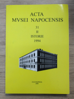 Acta Mvsei Napocensis, volumul 31. Istorie (partea II, 1994)