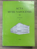 Acta Mvsei Napocensis, volumul 32. Istorie (partea II, 1996)