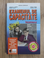 Adriana Bedreaga - Examenul de capacitate. Indrumar, clasa a VIII-a