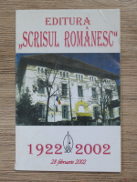 Editura Scrisul Romanesc, 1922-2002