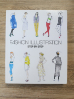 Fashion illustration. Step by step