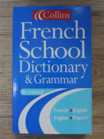 French school dictionary and grammar in colour. French-english, english-french