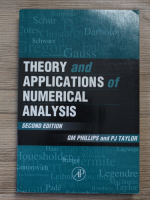 G. M. Phillips - Theory and applications of numerical analysis