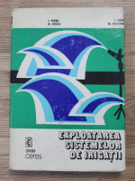 Ioan Plesa - Exploatarea sistemelor de irigatii