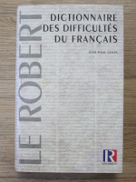 Jean Paul Colin - Le Robert. Dictionnaire des difficultes du francais