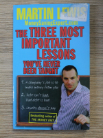 Martin Lewis - The three most important lessons you've never been taught