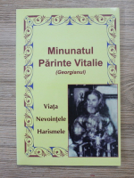 Minunatul Patinte Vitalie (Georgianul). Viata, nevointele, harismele