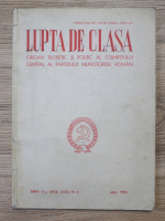 Revista Lupta de Clasa, anul XXXII, nr. 5, mai 1952