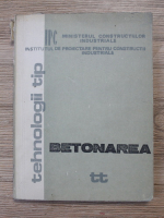 Tehnologii tip. Betonarea
