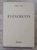 Albert Amy - Evenements (1946)
