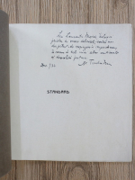 Alexandru Tudor Miu - Standard. Poeme de petrol si energie (1935, cu autograful autorului)