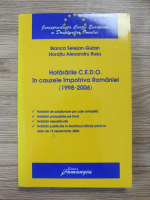 Bianca Selejan Gutan, Horatiu Alexandru Rusu - Hotararile C.E.D.O. in cauzele impotriva Romaniei (1988-2006)