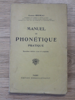 Charles Bruneau - Manuel de phonetique pratique (1931)