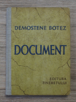Demostene Botez - Document
