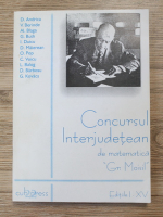 Dorin Andrica - Concursul interjudetean de matematica Grigore Moisil. Editiile I-XV (1986-2000)