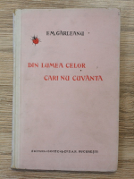Emil Garleanu - Din lumea celor cari nu cuvanta (1920)