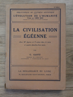 G. Glotz - La civilisation egeenne (1923)