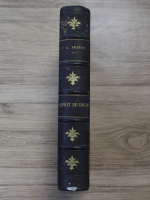 M. Albert Fritot - Esprit du droit et ses applications de la monarchie constitutionnelle (1827)