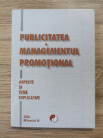 Octavian Plesa - Publicitatea, managementul promotional. Aspecte si teme explicative