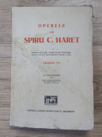 Operele lui Spiru C. Haret (volumul 7, 1912)