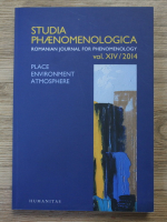 Studia Phaenomenologica. Romanian journal for phenomenology (volumul 14, 2014)