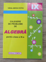 Virgil Miron Patru - Culegere de probleme de algebra pentru clasa a IX-a