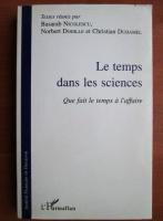 Basarab Nicolescu - Le temps dans les sciences
