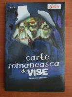 Carte romaneasca de vise