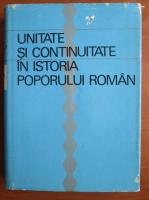 D. Berciu - Unitate si continuitate in istoria poporului roman