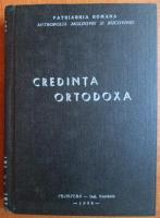 I. P. S. Daniel - Credinta ortodoxa