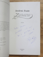 Andrei Ruse - Zaraza (cu autograful autorului)