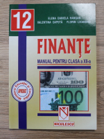 Elena Daniela Hangan - Finante. Manual pentru clasa a XII-a