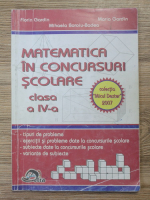 Florin Gardin - Matematica in concursuri scolare. Clasa a IV-a