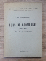 Liviu Nicolescu - Curs de geometrie pentru anul II
