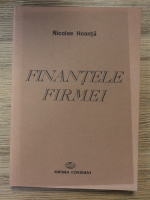 Nicolae Hoanta - Finantele firmei