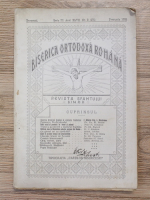 Revista Biserica Ortodoxa Romana, Anul XLVII, Nr. 2 (575), Fevruarie 1929