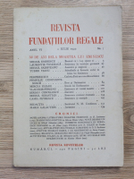 Revista Fundatiilor Regale, anul VI, nr. 7, 1 iulie 1939