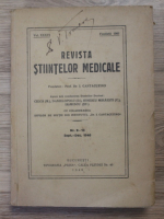 Anticariat: Revista Stiintelor Medicale, volumul XXXVI, 1946
