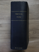 Anticariat: Teze pentru obtinerea titlului de doctor in medicina veterinara (114 numere colegate, nr. 145-259, 1928)