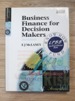 E. J. McLaney - Business finance for decision makers